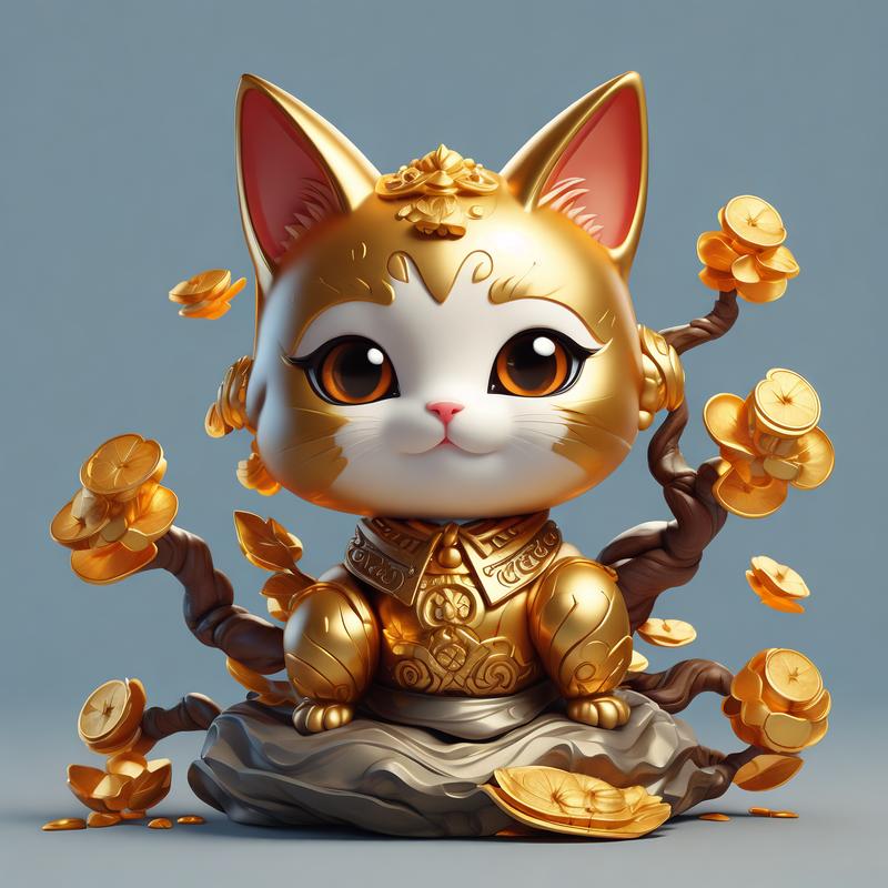 开心招财猫张馨予代言