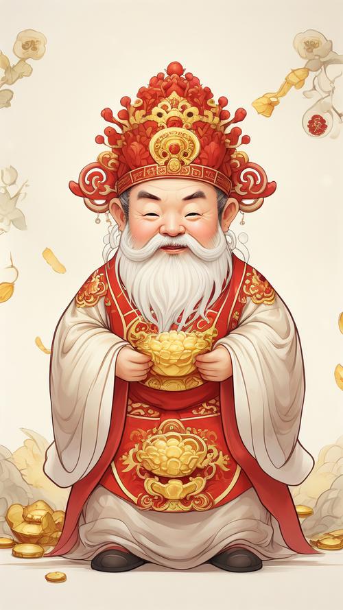 财神手机壁纸高清