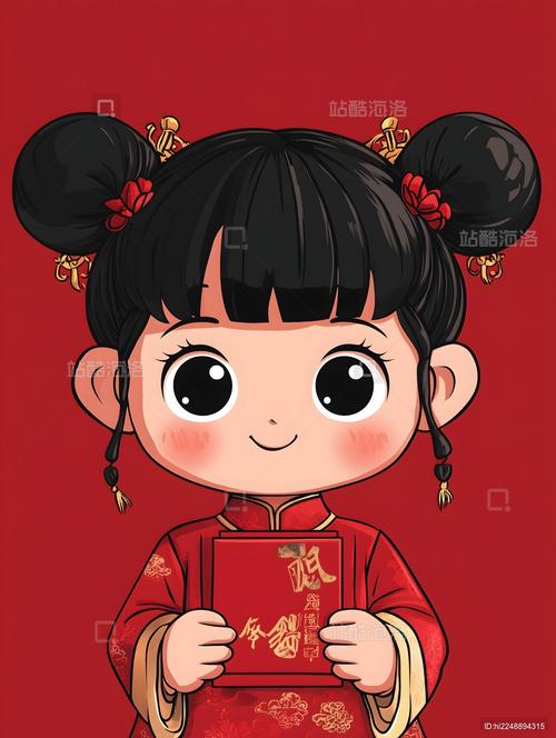 变小孩拿红包