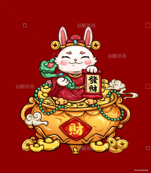 财神兔借款图标