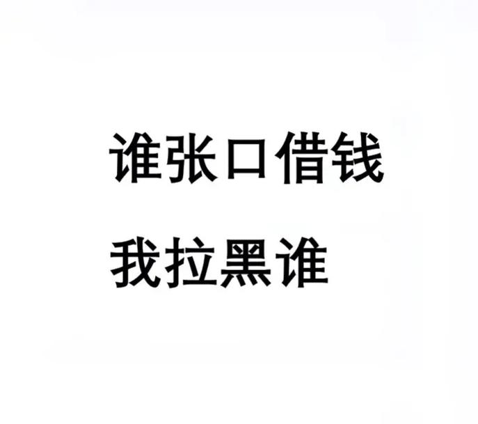小黑借钱