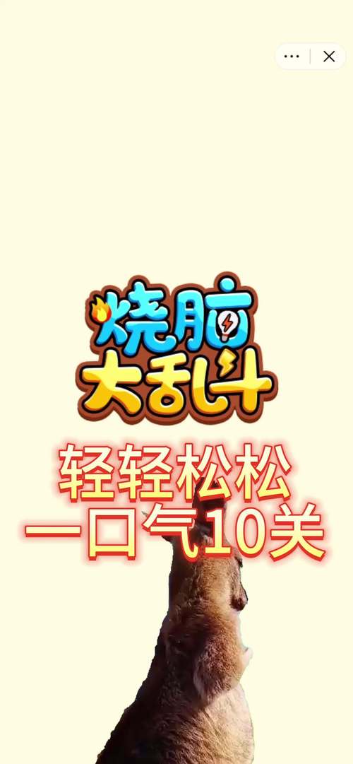 烧脑大乱斗