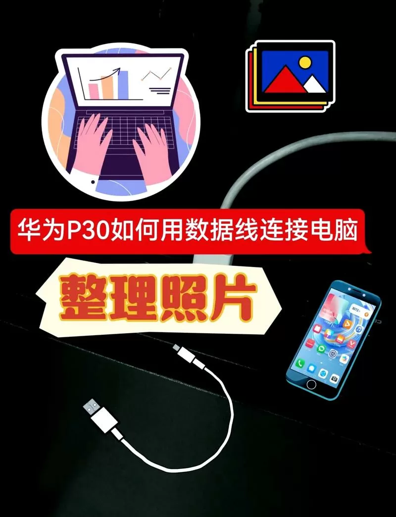 华为手机大量照片快速传到电脑截图