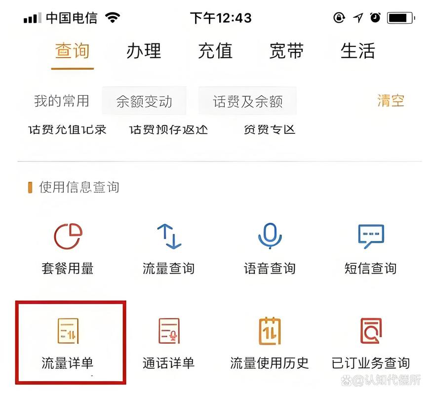 远程柜台小程序指引查话费流量