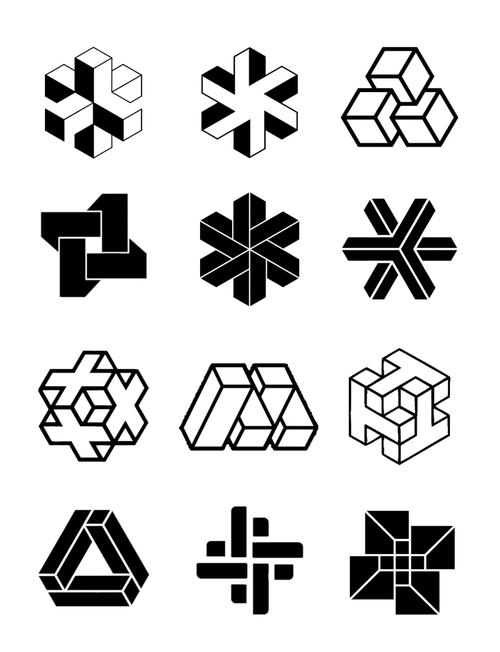 积木六边拼图