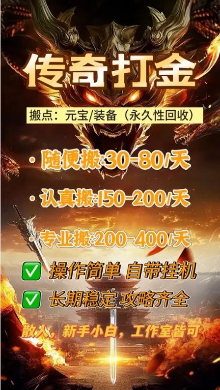 传奇矿场赚钱