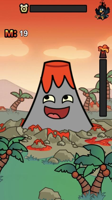 火山爆发模拟器手