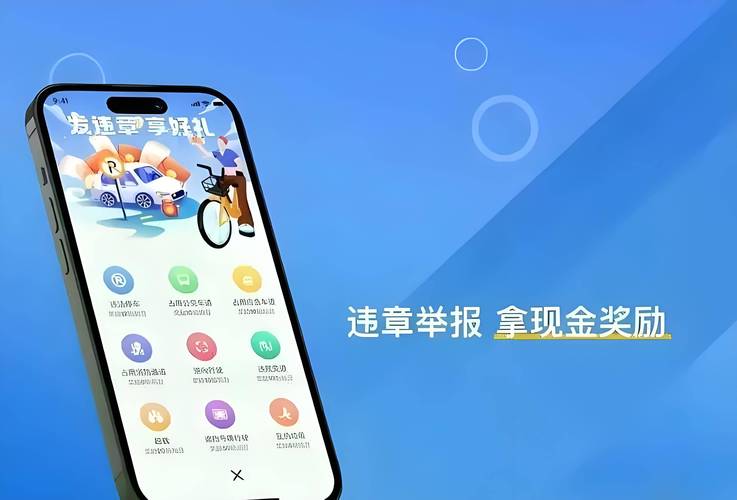 拍违章挣钱图标