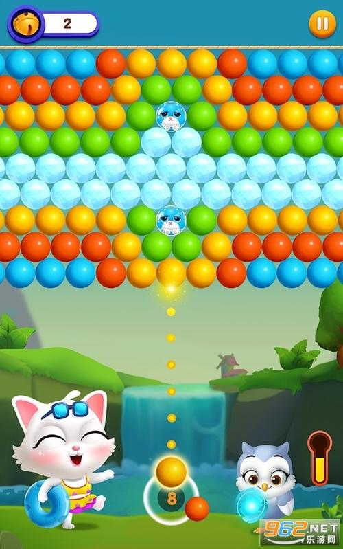 泡泡龙猫岛疯狂2020红包版(BubbleShooter)