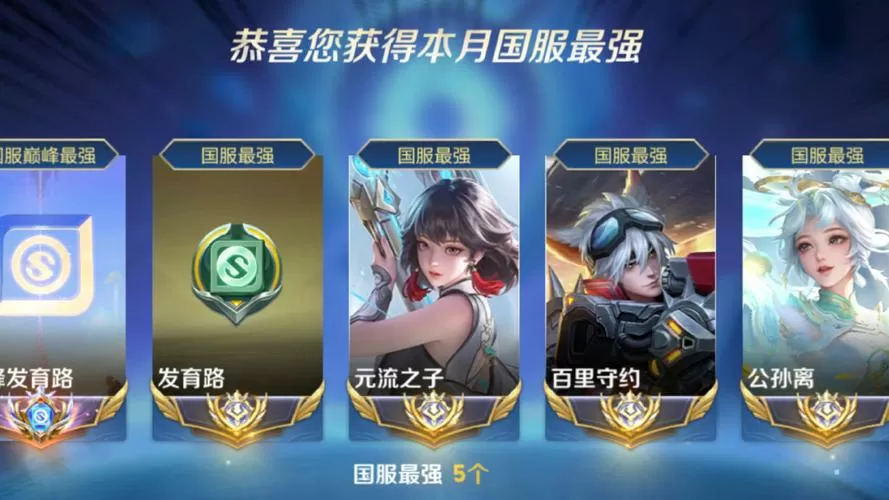 王者荣耀国服菜单下载