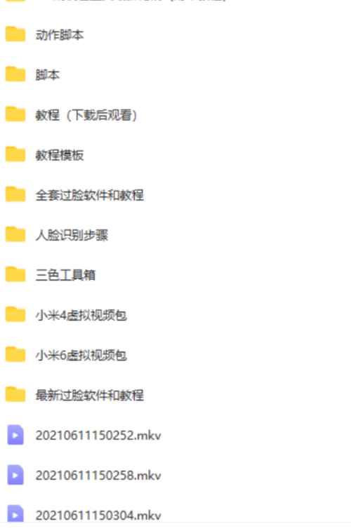 三色软件过人脸教程