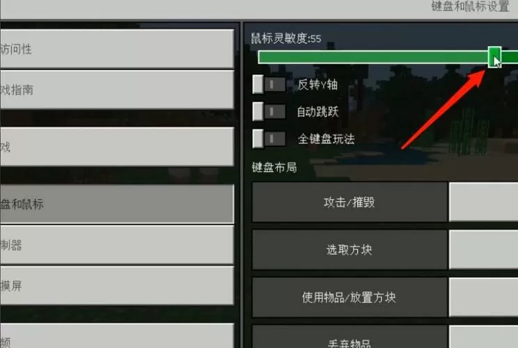 我的世界电脑版怎么把鼠标关掉截图