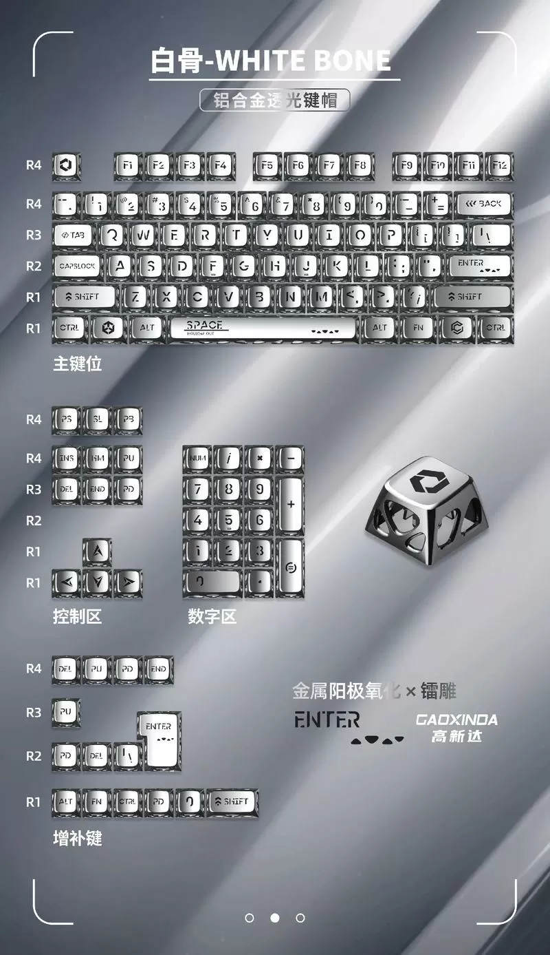 机械键盘怎么换键帽