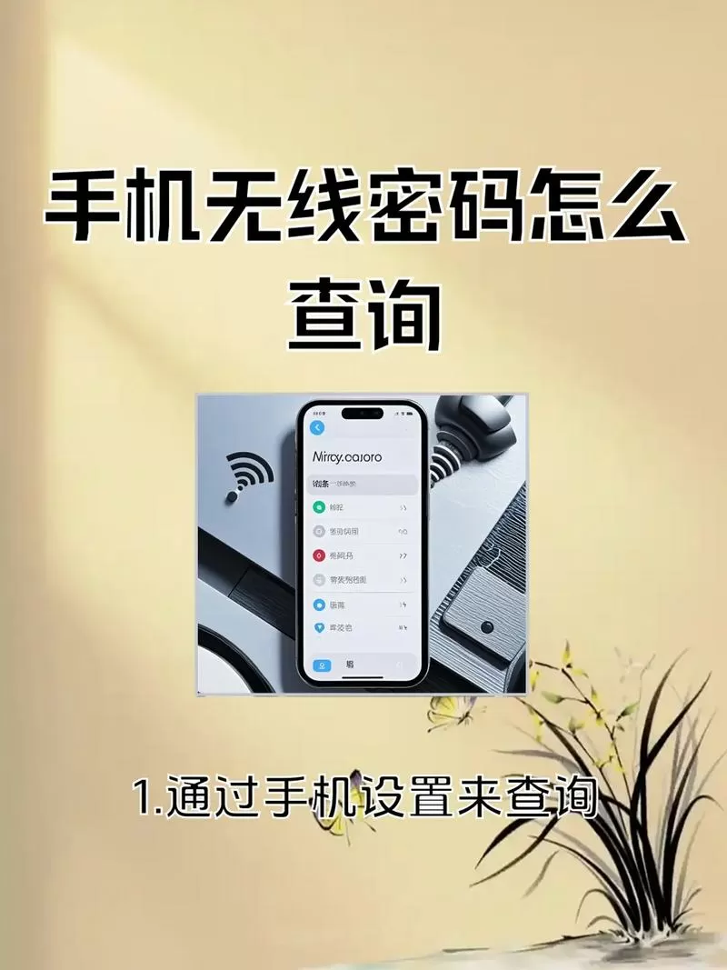 安卓手机怎么显示无线网密码