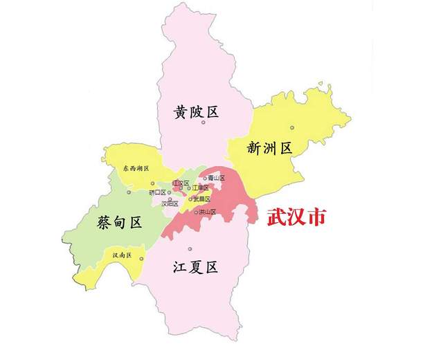 武汉地图全图高清版 放大