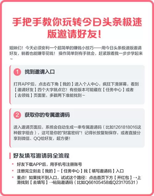 头条极速版邀请好友怎么邀请不了缩略图