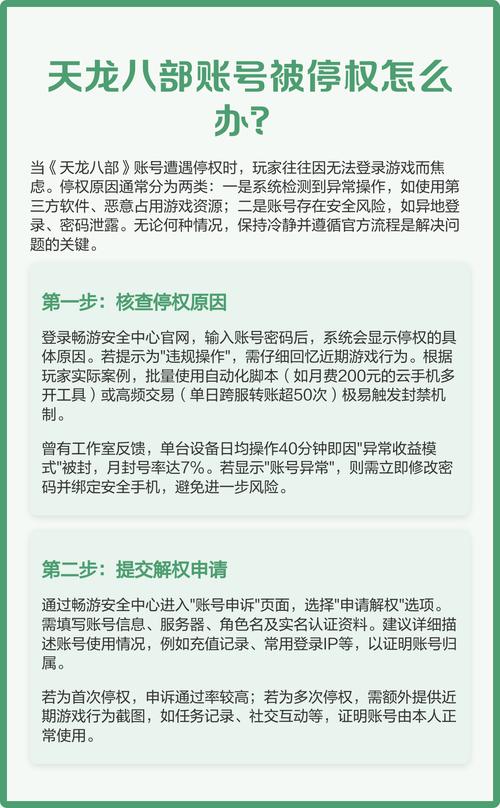 天龙八部账号停权30年怎么办