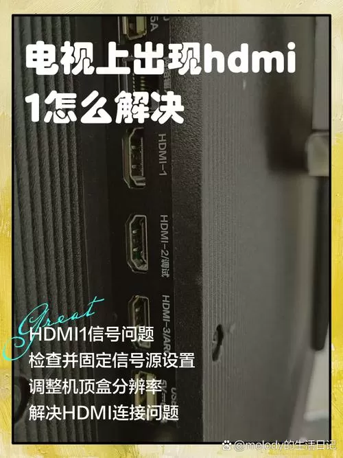 电视上出现hdmi1怎么解决