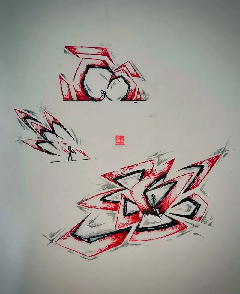 火柴人特效画法
