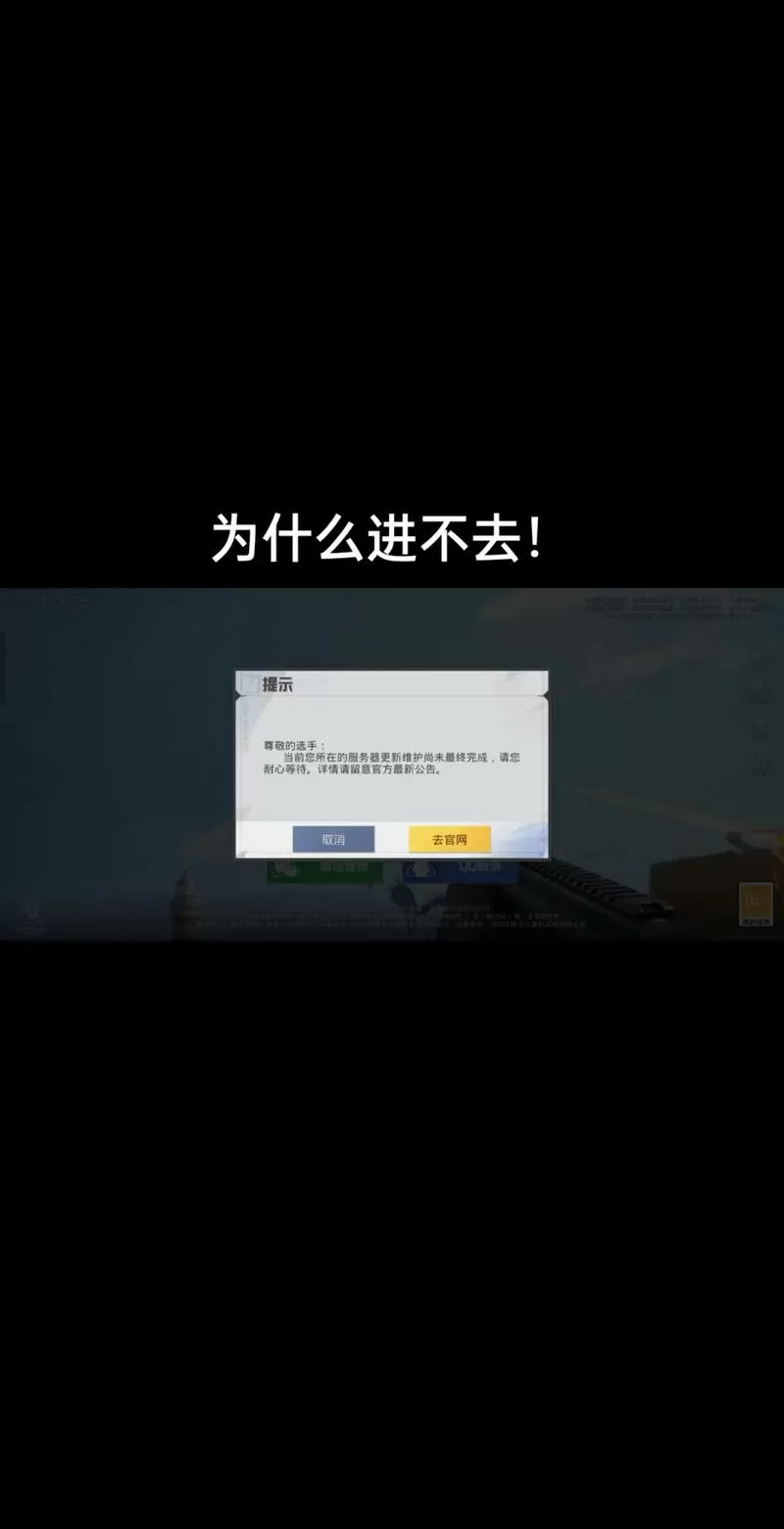 ios和平精英体验服为什么进不去