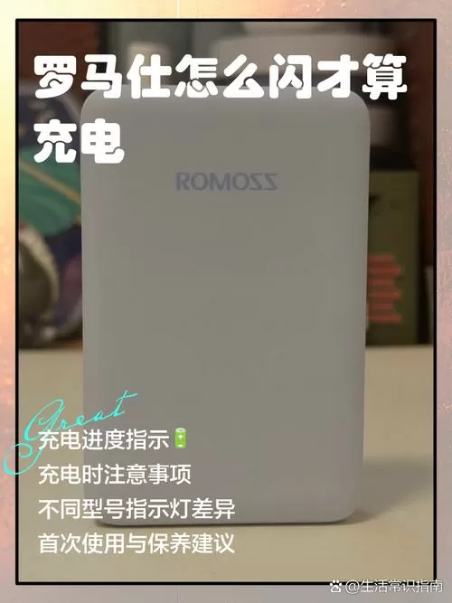 罗马仕四个灯闪图解