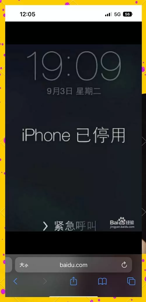 苹果手机输入密码正确却打不开
