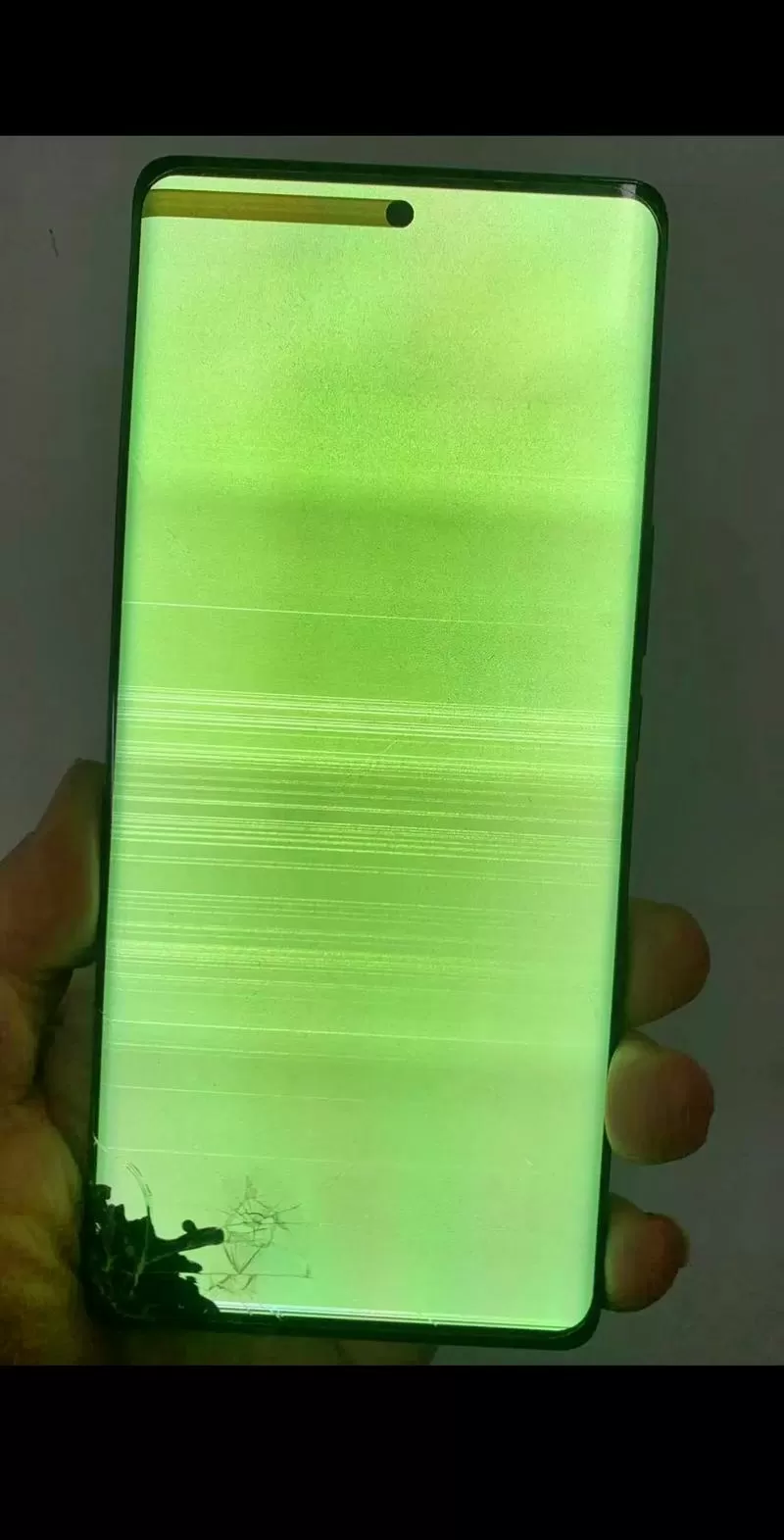 vivo手机摔出了绿色屏怎么办