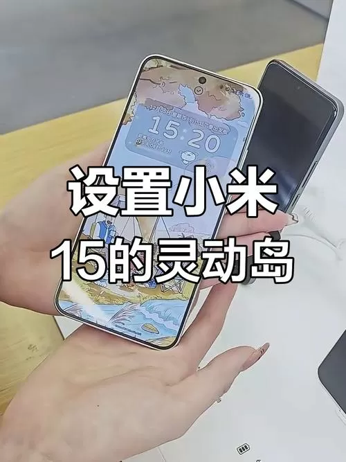小米15灵动岛怎么设置