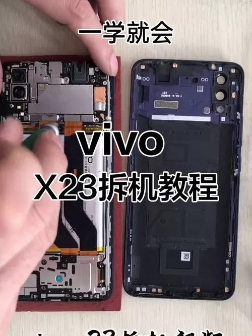 vivox23后盖怎么拆