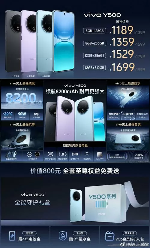 vivoy500官网价格