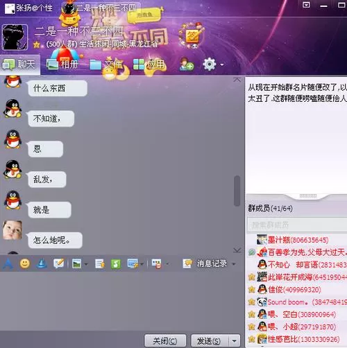qq聊天框只有名字没有显示在线