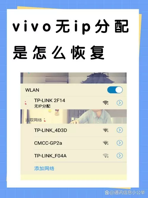 vivo手机网络无ip分配怎么办