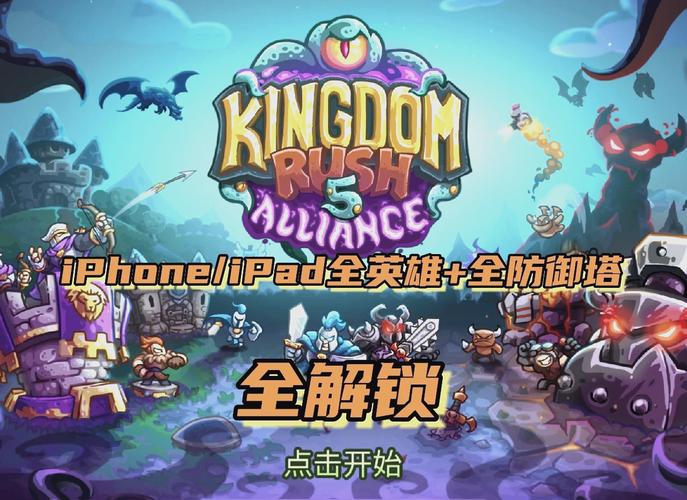 王国保卫战5(内置菜单.解锁冰龙外全英雄)