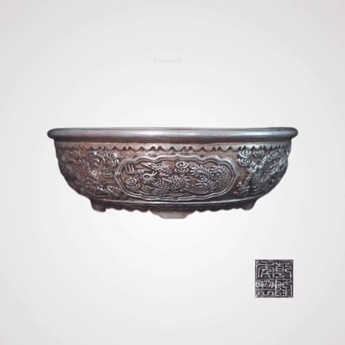 龙凤聚宝盆真品图片