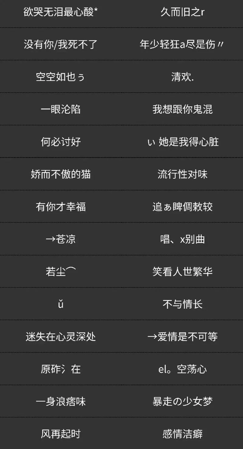 吃鸡名字女撩人网名