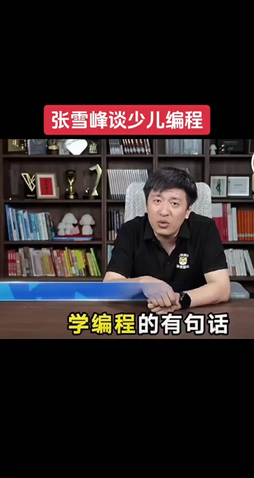 小学有必要学编程吗张雪峰