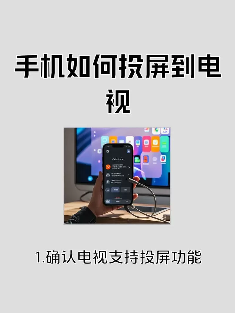 手机如何连电视机投屏到电视