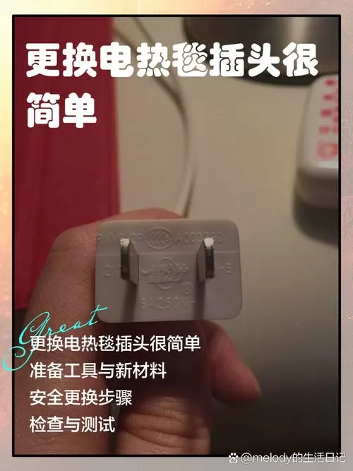 电热毯插头坏了能换吗