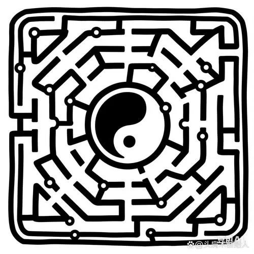 九宫八卦阵真实迷宫图