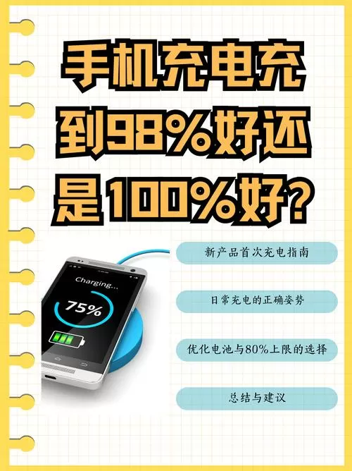 手机充到98就拔掉好吗