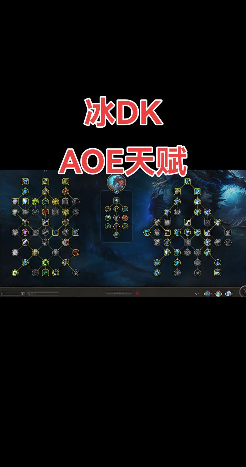 魔兽世界wlk冰dk天赋