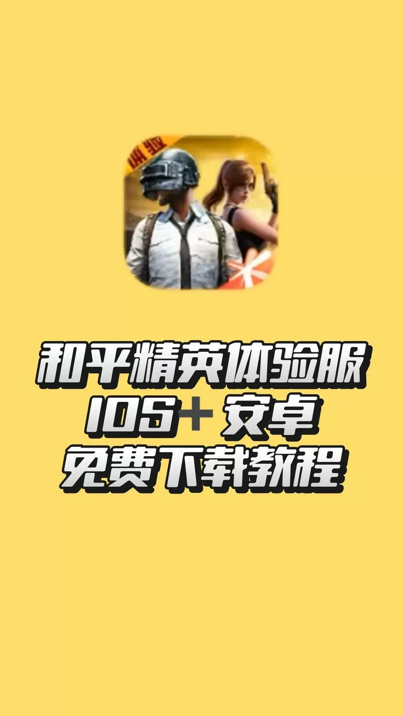 和平精英体验服怎么下截图