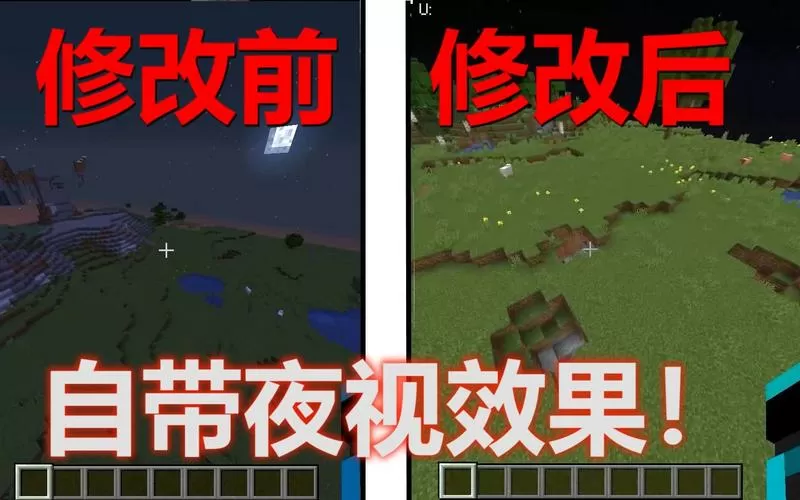 我的世界无限夜视文件修改