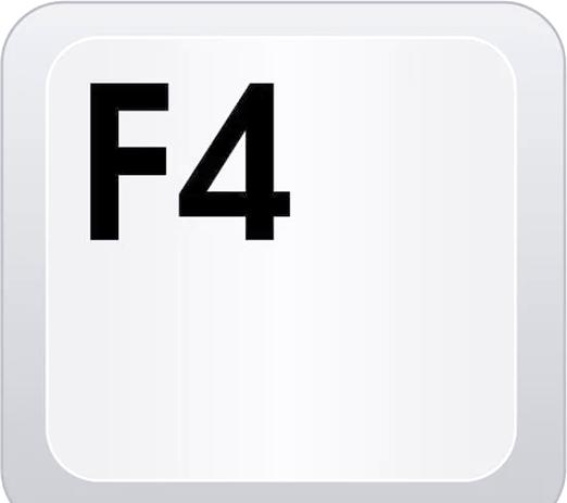ctrl f4