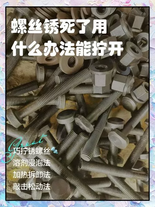 拖把头螺丝生锈了拧不下来怎么办