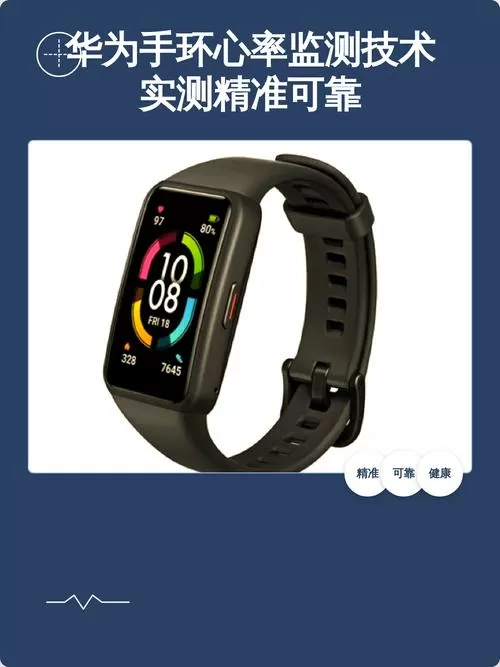 华为手环测心率准确吗