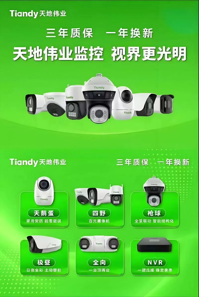 天地伟业的摄像头怎么样