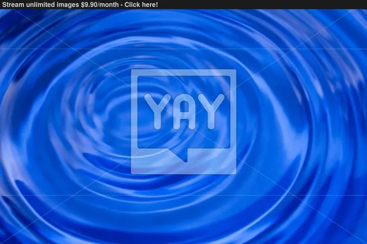 waves of blue