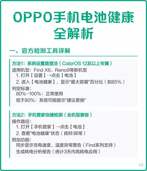 oppo电池健康代码