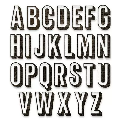 字体阴影效果